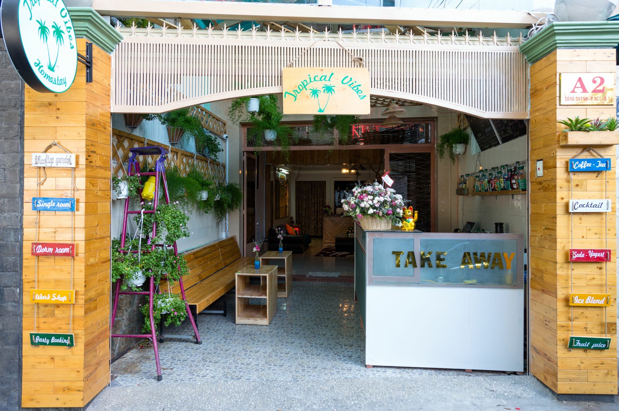 Tropical Vibes Homestay Ho Chi Minh City Bagian luar foto